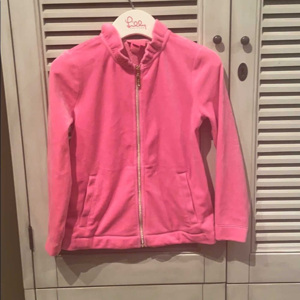 Lilly Pulitzer girls Velor jacket